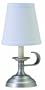 House of Troy CH878-AS Coach Collection 12-Inch Portable Accent Table Lamp, Antique Silver