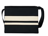 BAGYMANIA Courierbag YB 190017 Nylon ca. 38 x 34 cm Black/White