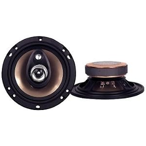 Pyramid 680GX 6.5-Inch 200 Watts ThreeWay Bronze P.P. Cone Speakers