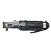 Florida Pneumatic FP-733W 1/4-Inch Wobble Drive Mini Quick Release Flat Head Air Ratchet