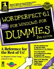 wordperfect 61 for windows for dummies for dummies computers