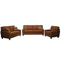 Lafayette Sofa and Chair 3-pc. Set - Light Brown