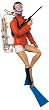 James Bond (played by Sean Connery) 12" Figure from Thunderball