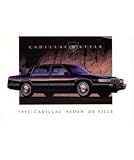 IMAGE OF 1991 CADILLAC DEVILLE SEDAN Post Card Sales Piece