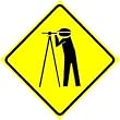 SURVEYOR ZONE land measure legal NEW sign