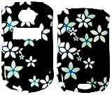 Navy Flower - Motorola V265 Faceplate Cell Phone Cover