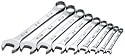 SK 86011 SuperKrome 9 Piece 6 Point 1/4-Inch to 3/4-Inch Combination Wrench Set