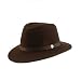 31QXYr10oPL. AA75  Tilley Hat TF1: Water resistant Winter Hat, Unisex Felt Fedora   Black or Brown
