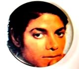 Michael Jackson-Vintage Original 1980's Button-Close up-Rare!!!