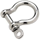 Lehigh 7410 Stainless Steel Anchor Shackle. Size 3/16-inch. 5 Pieces/Set.