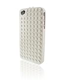 SmallWorks BrickCase for iPhone 4 - Verizon and AT&T (White)