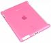 Luvvitt DOLCE Slim-fit Smart Cover Companion / Compatible TPU Case (BACK COVER ONLY) for iPad 2 and iPad 3 – Transparent Pink