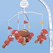 Mascotopia Sports Team Crib Mobile - Kansas City Chiefs