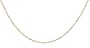 14k Yellow Gold 1.5mm Diamond-Cut Singapore Chain Necklace, 18"