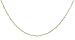 14k Yellow Gold 1.5mm Diamond-Cut Singapore Chain Necklace, 20