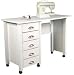 Office Products : Venture Horizon Mobile Desk & Craft Center Oak 1017
