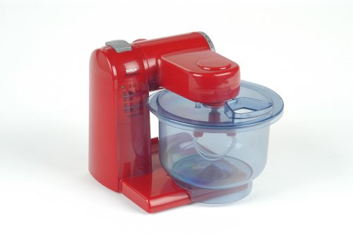 Theo Klein 95565 - Bosch Küchenmaschine, rot/ grau