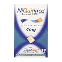 NiQuitin Mint Gum 4mg (24 Pieces)