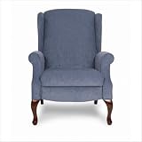 Merrimac Queen Anne Wing Recliner in Blue Reviews 31QXu6isU8L. SL160 Merrimac Queen Anne Wing Recliner in Blue Reviews