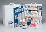 31QXvd6oyJL. SL160  Industrial First Aid Station with Three Shelves and 12 Pocket Liner