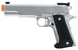 Colt National Match Silver Gas Pistol airsoft gun