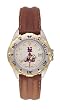 New York Mets All Star Ladies Black Leather Strap Watch