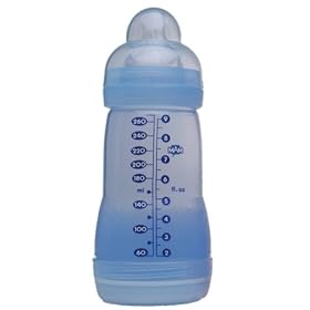 Mam 260Ml Ultivent Bottle Triple Pack Blue