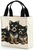 Yorkshire Terrier Puppies Tote Bag