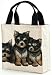 yorkshire terrier - Yorkshire Terrier (Yorkie) Puppies (Dog) - Canvas Totes
