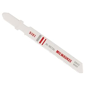 Milwaukee 48-42-5161 3-Inch, 24 Teeth per Inch, Bi-Metal Jig Saw Blades, 5-Pack