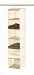 Whitmor 6230-822-SP Soft Storage Hanging Sweater Shelves, Cappuccino
