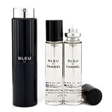Chanel Bleu De Chanel Eau De Toilette Travel Spray & Two Refills - 3x20ml/0.7oz