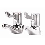 Basin Lever Taps Dimensions: 3.  from Nextday Catering Equipment Supplies UK