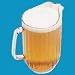 Clear Plastic Pitcher 32 oz., 6/CS, 6/CS
