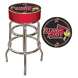 Illinois State University Padded Bar Stool - Game Room Products > Pub Stools > NCAA - Colleges