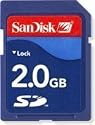 SanDisk 2GB SD Memory Card (SDSDB-2048, Bulk Package)