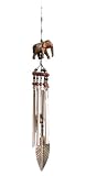 Handmade Asian Elephant Wind Chime (Thailand)