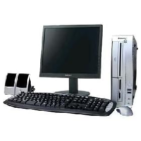 �y�W���[�V�����f���zGateway �X�����^�C�v�f�X�N�g�b�v�p�\�R�� 627JP + SONY 17�^�t���f�B�X�v���C SDM-S74-B