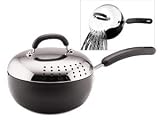 Circulon 2 3-Quart Covered Chef s Pan with Locking Colander