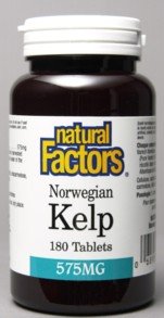 Kelp 575mg (180Tablets) Brand: Natural Factors