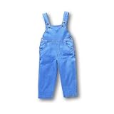 Infant Denim Overall With Snap Crotch by Forest & Hue