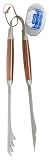 Mr. Bar-B-Q Forged Stainless Steel Tongs