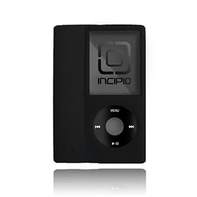 Incipio Technologies dermaSHOT Silicone Case for iPod nano 4G (Black) by 