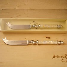 Mother of Pearl Cheese Knife by Cypress