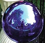 E-V 10 Inch Blue Gazing Globe