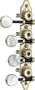 DELUXE MANDOLIN TUNERS GOLD F TYPE - LIST PRICE: $79.50