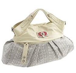 Marc by Marc Jacobs Ally Jelly Jacquard Shorty Bag Tote Satchel Talc Multi