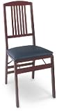 Cosco #14-270-DMB Dark Mahog Wood Fold Chair