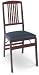 All Products : Bridgeport Collection Wood Folding Chair with Vinyl Seat and Mission Style Back - 2 Pack (Dark Mahogany) By Cosco
