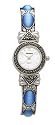Medana Ladies Genuine Cats Eye Stone Bangle Watch # 2503